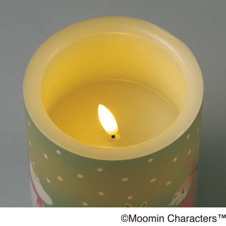 ムーミンデザインLEDキャンドル／3種セット