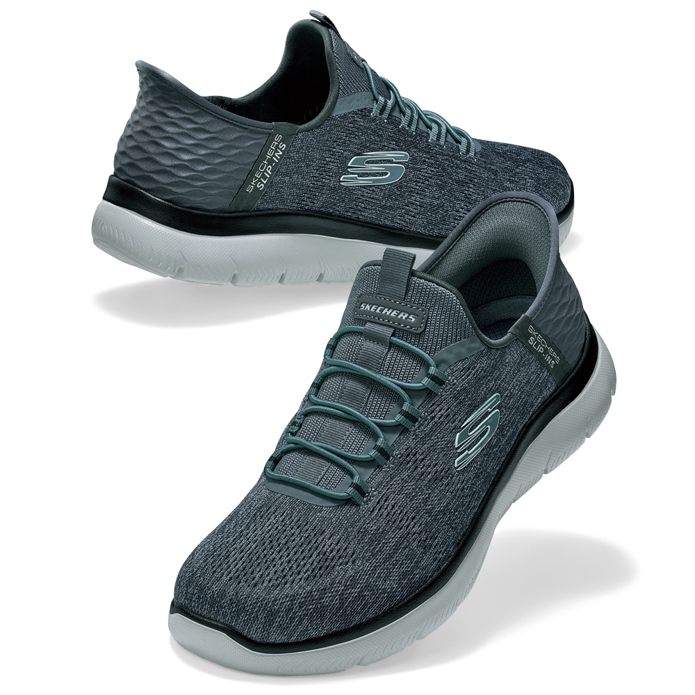 スリップインズ･伸びやかメッシュの4Eスニーカー