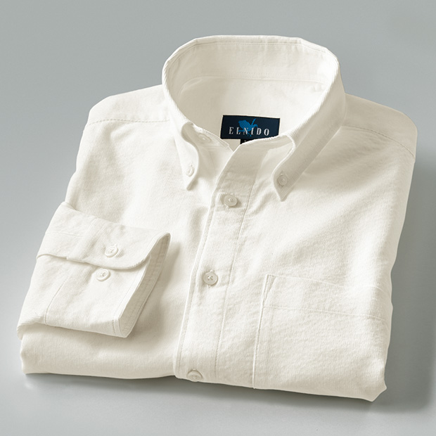 リップルコーデュロイB.D.シャツ