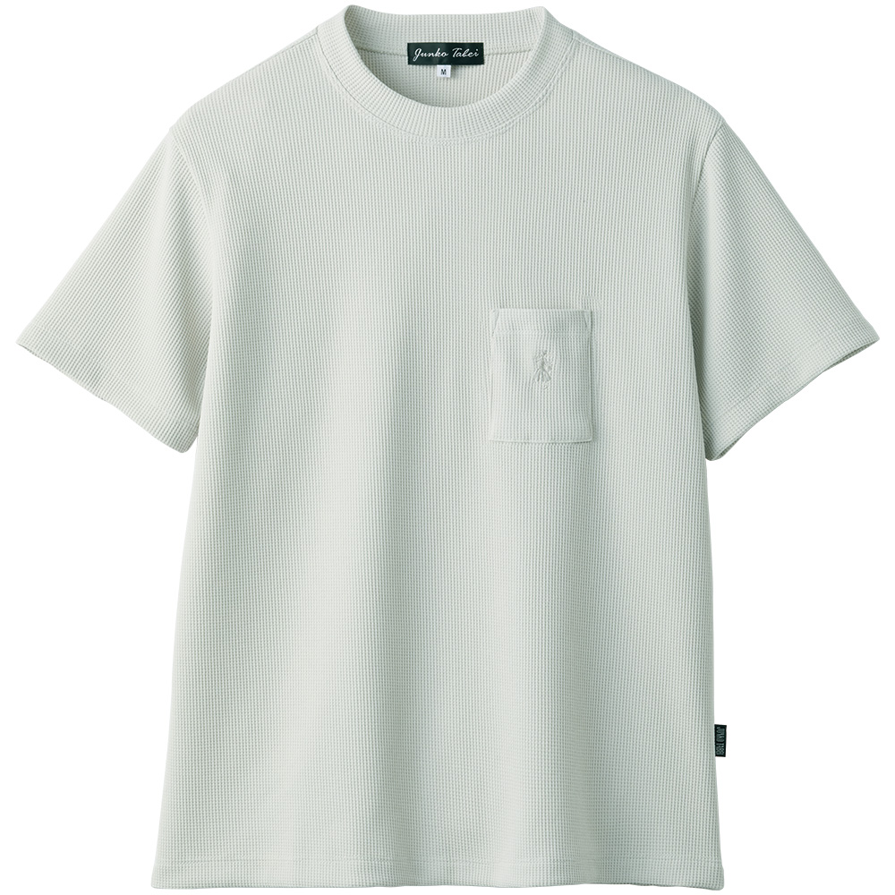 ワッフル半袖Tシャツ