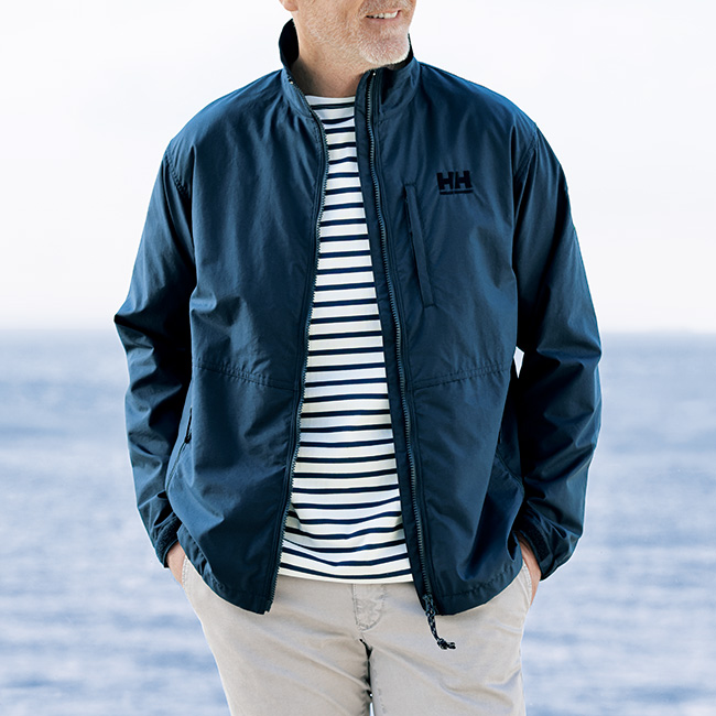 ロングスリーブHHマリンボーダーボートネックティー