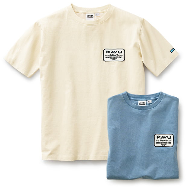 ワッペンTシャツ／2色セット