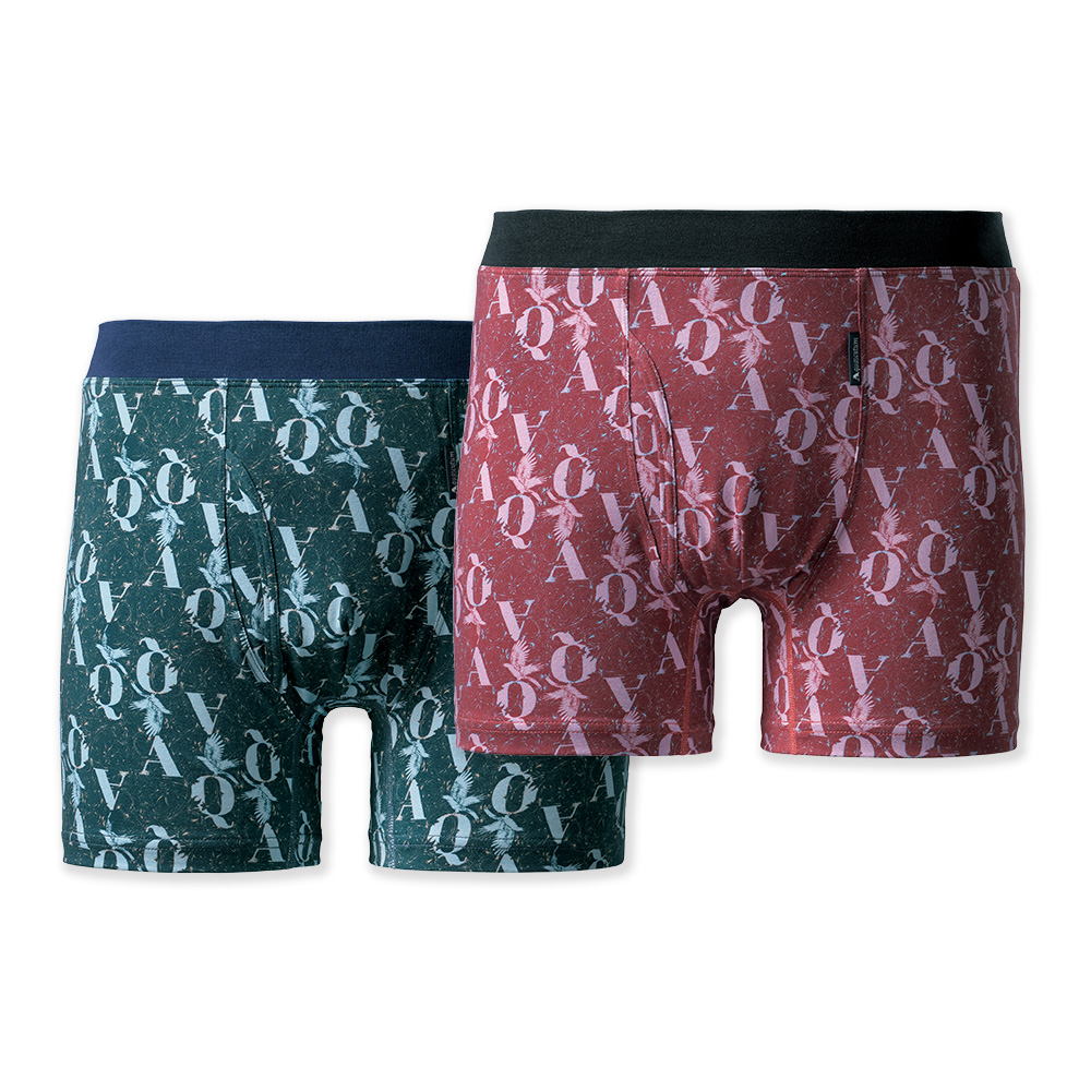 プリントボクサーパンツ/2色セット