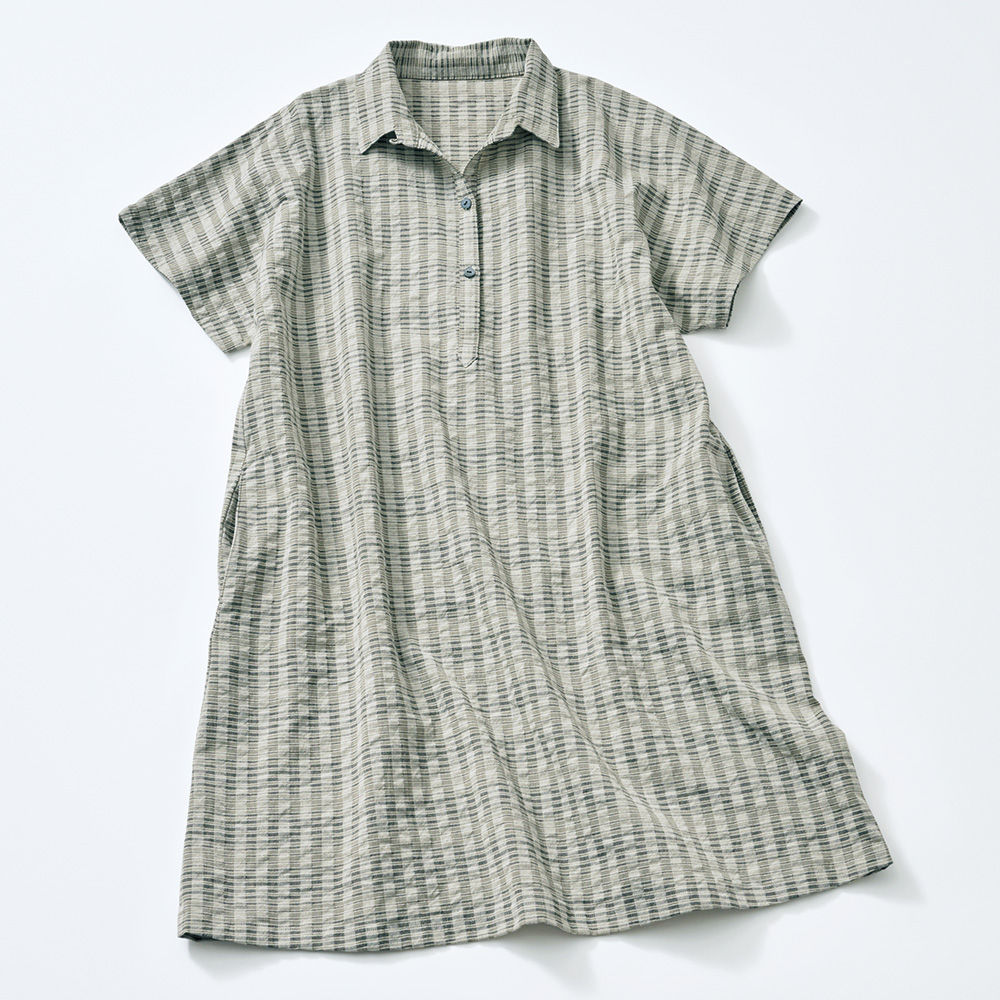 琵琶の葦布／ビッグシャツ
