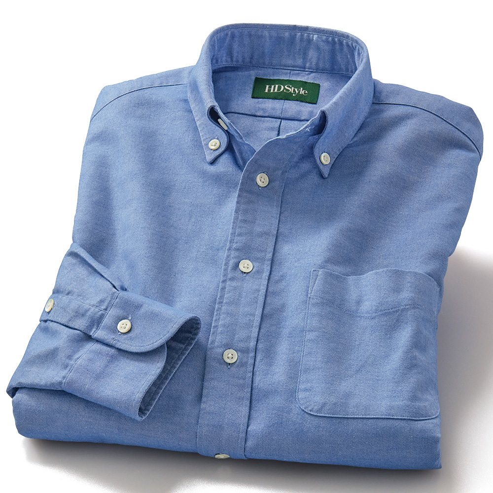 オーガニックコットン起毛B.D.シャツ