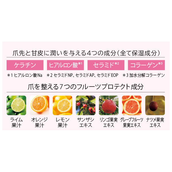 爪がよろこぶ美容液ネイル/4色セット