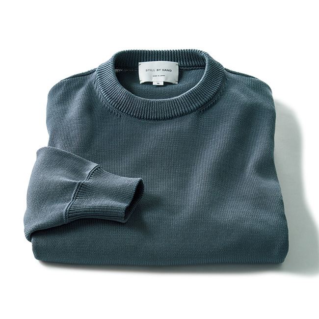 シルケットコットンセーター