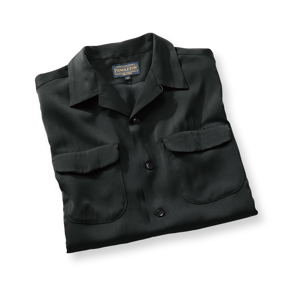 シルキータッチ･オープンカラーシャツ