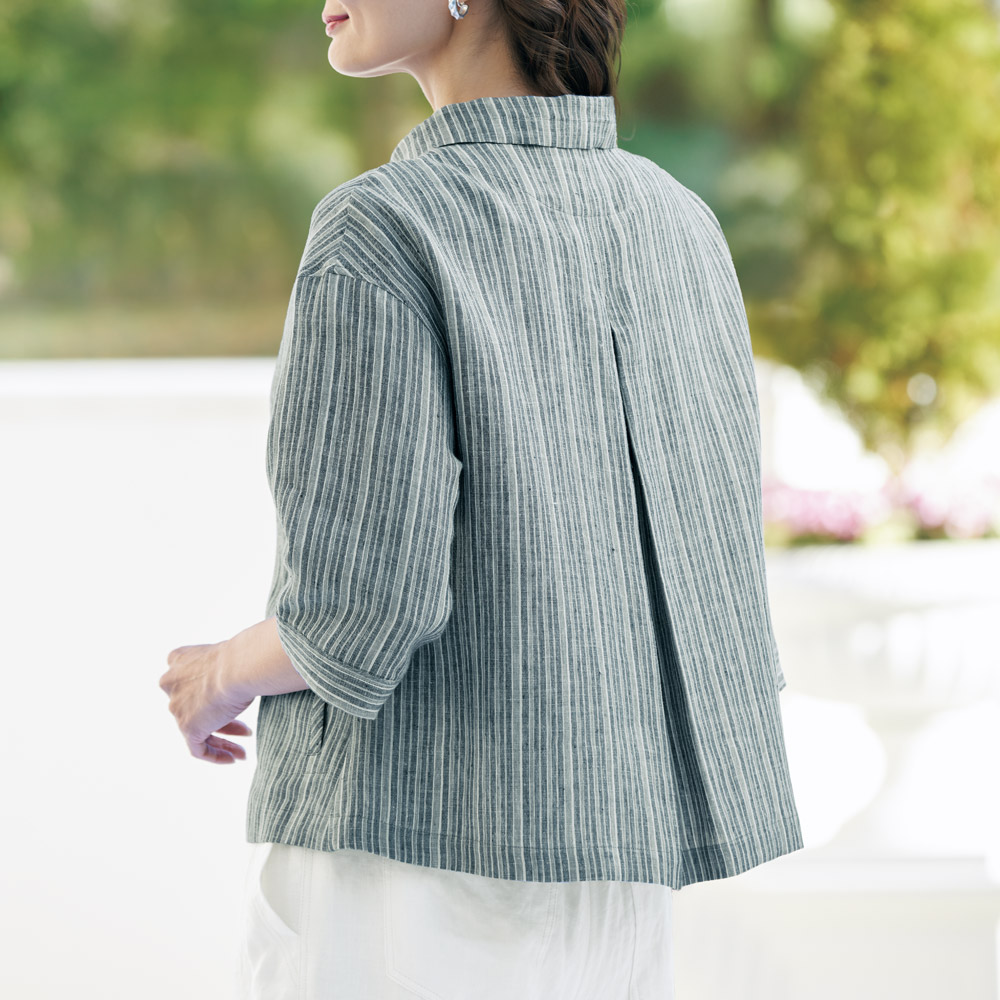 近江の麻のジャケット