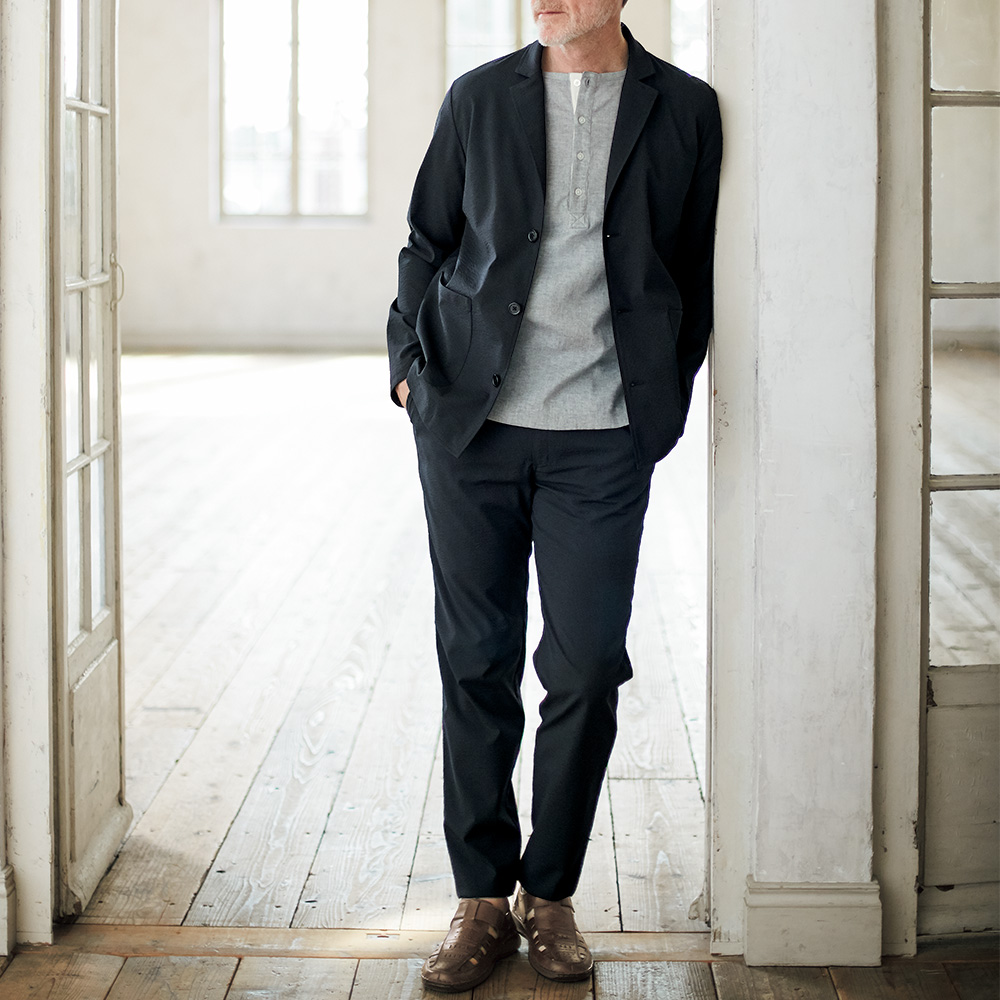 石津謙介 ウール混 スポーツカジュアルスーツ 下 ライトアップオンラインストア