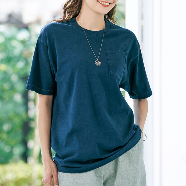 インディゴボールバイオ･久米繊維謹製Tシャツ
