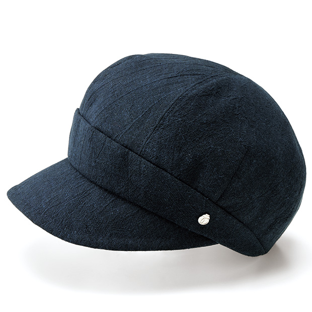 綿麻キャンバスキャスケット