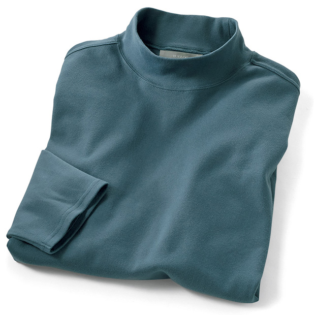 寝具素材のコットンスムースプルオーバー