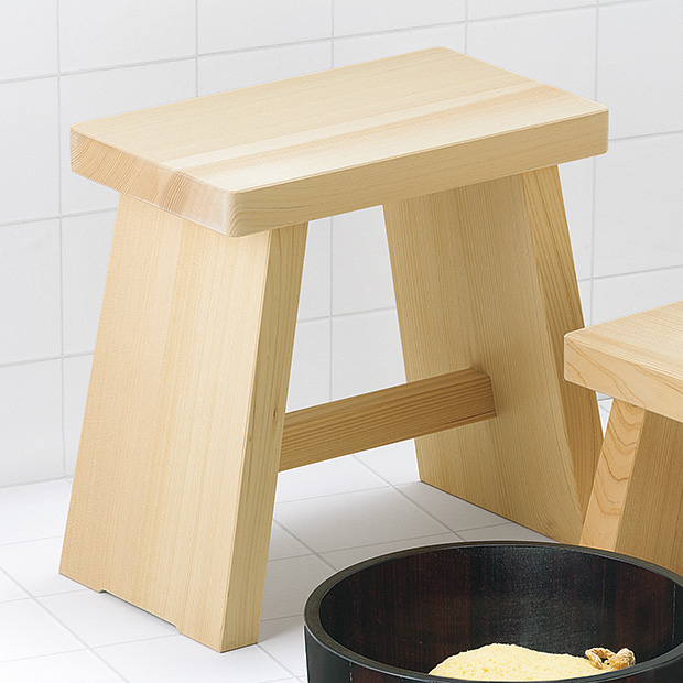 木曽ひのき製風呂椅子（腰掛け）30cm