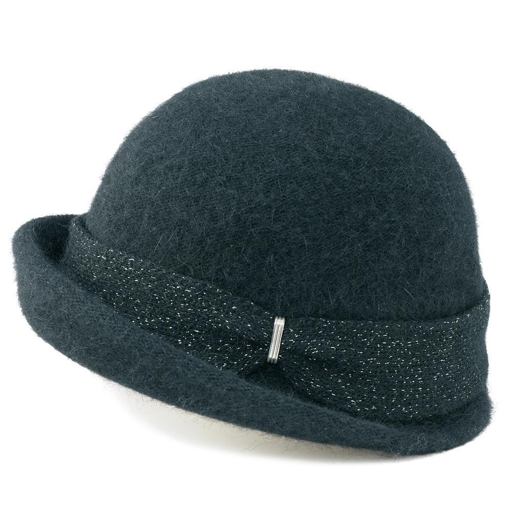 リボンベルト付きニットハット