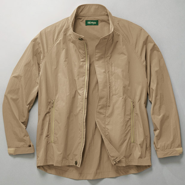 塩縮ナイロンタッサー･ミリタリージャケット