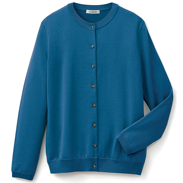 ウォッシャブルウール･カーディガン