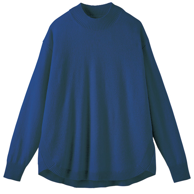 洗えるウールカシミヤ･プルオーバー