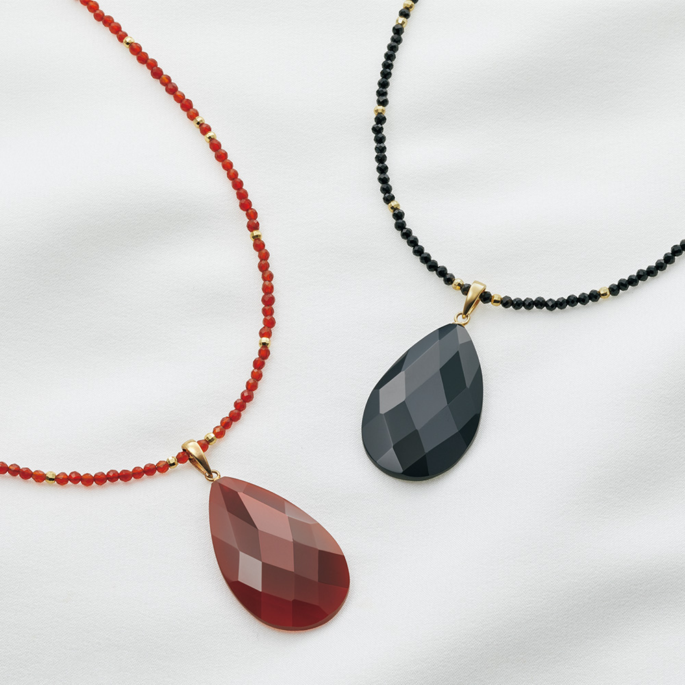 雫型切り子カットペンダント