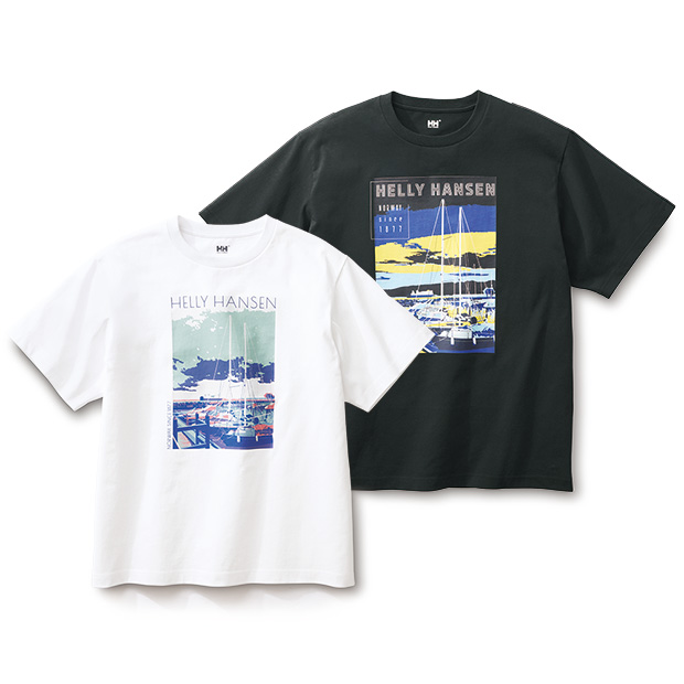 ショートスリーブランドスケープティー／2色セット