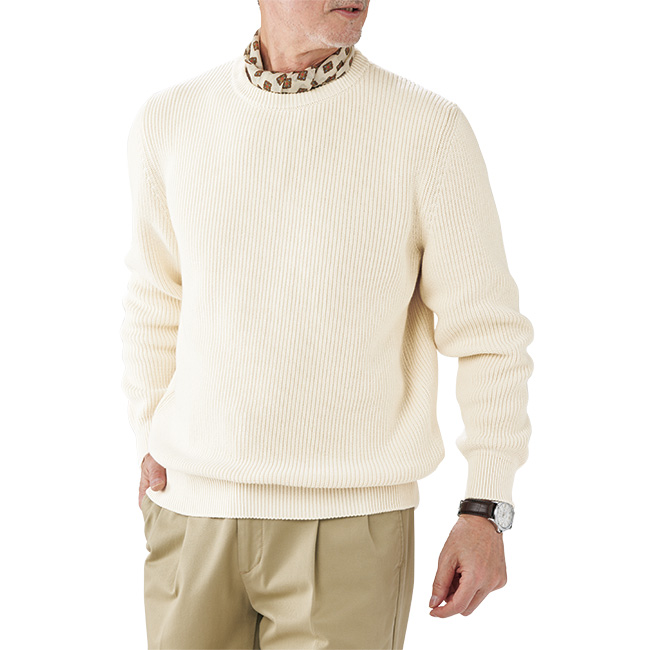 ヘビーウエイト・コットンセーター