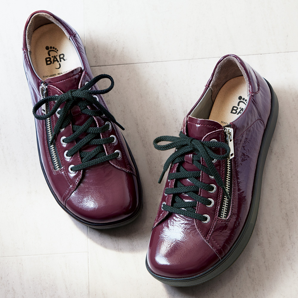 4E・ファスナー付きスニーカー/マーゴット