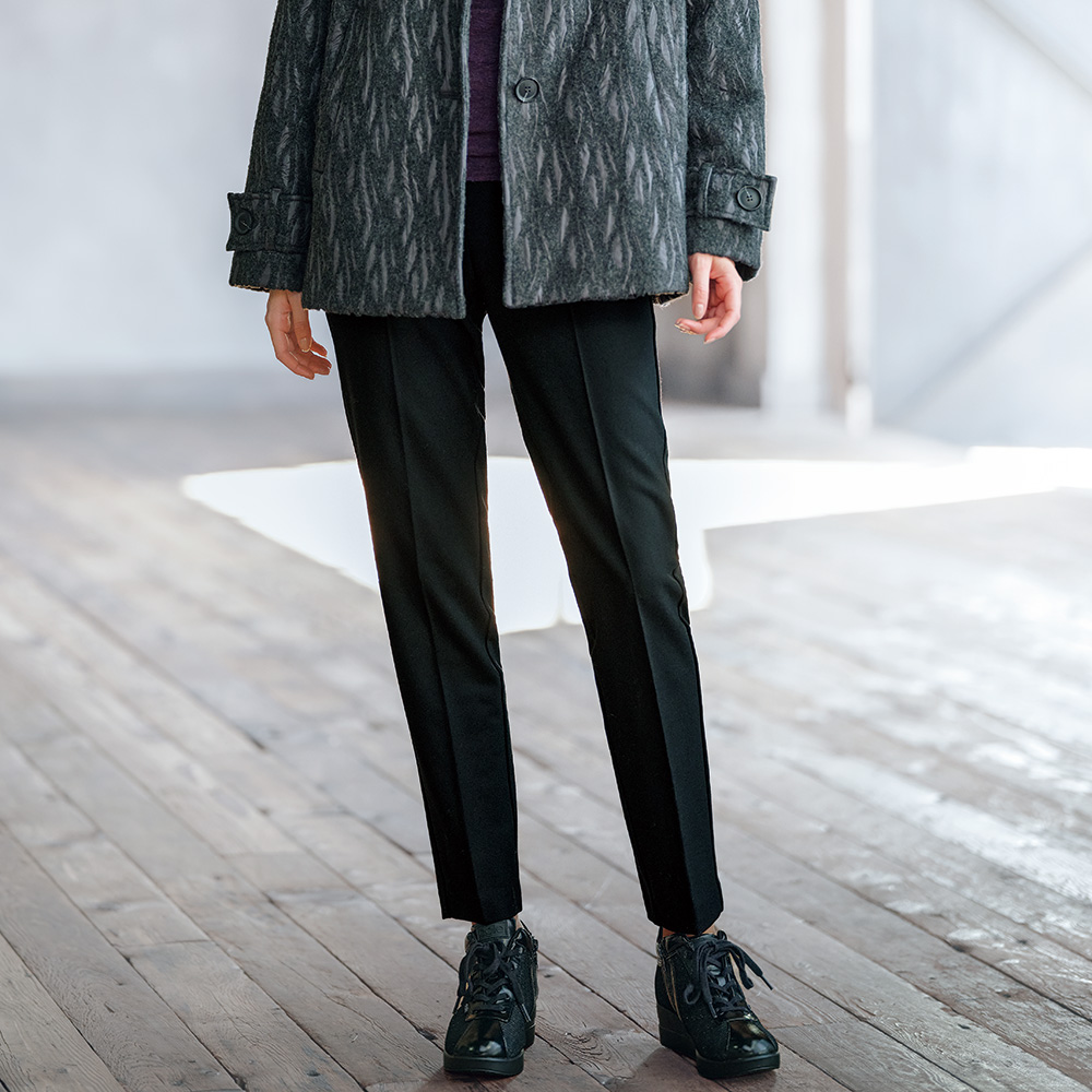 ウール混スパッツパンツ