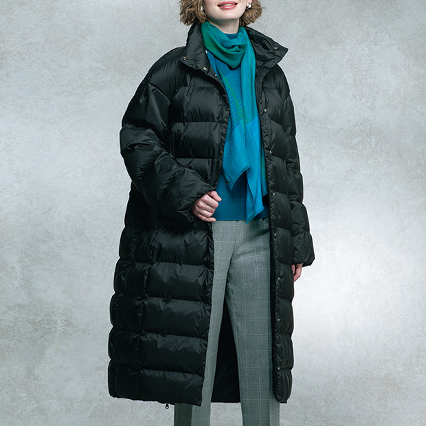 中わたロングコート