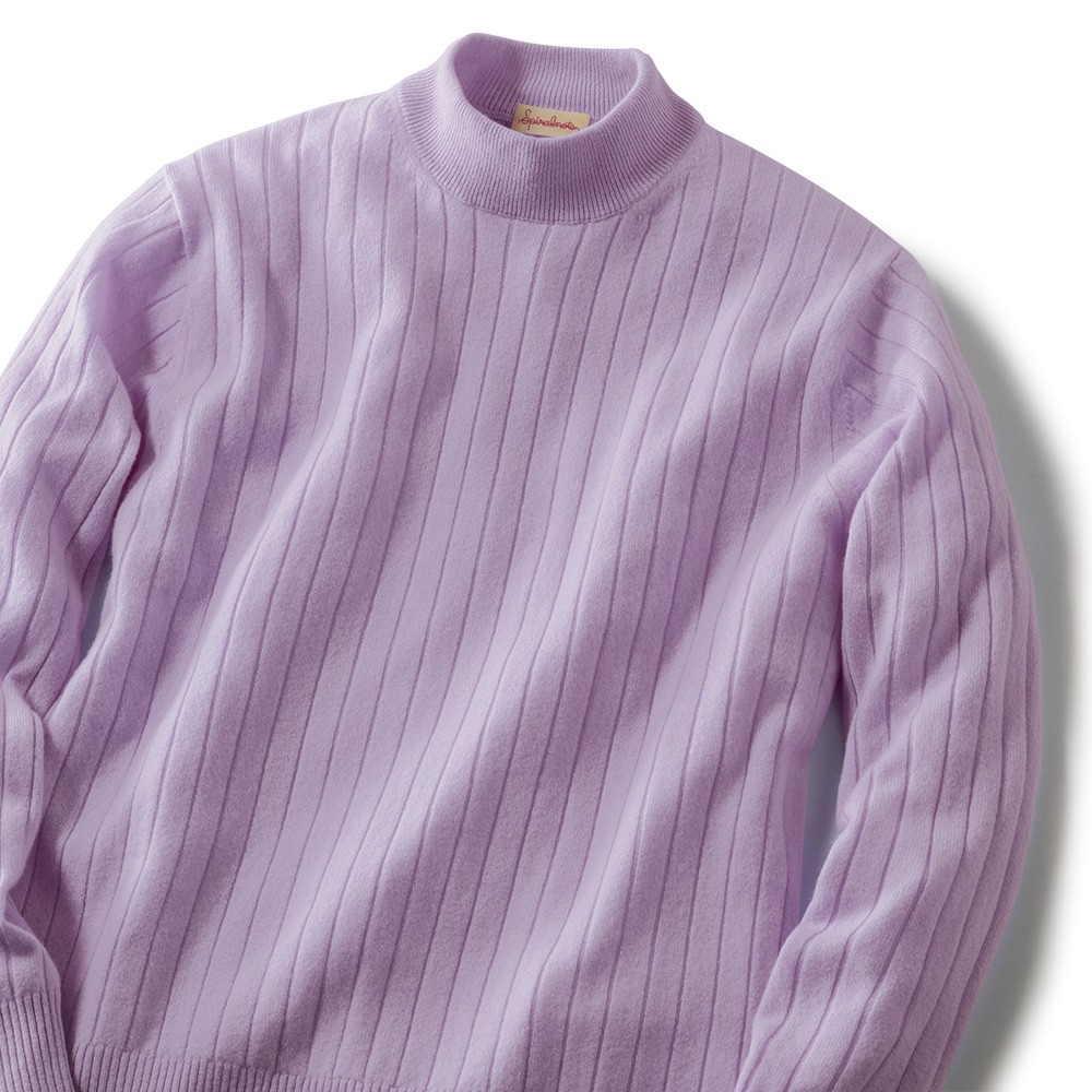 洗えるカシミヤの軽やかセーター