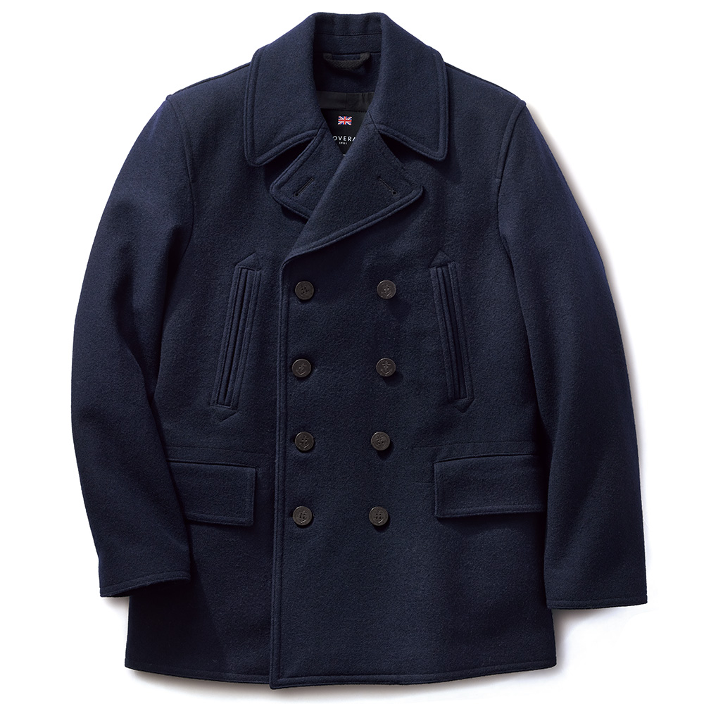 ウールメルトンピーコート/チャーチル