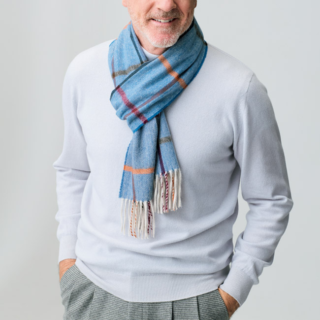 カシミヤマフラー