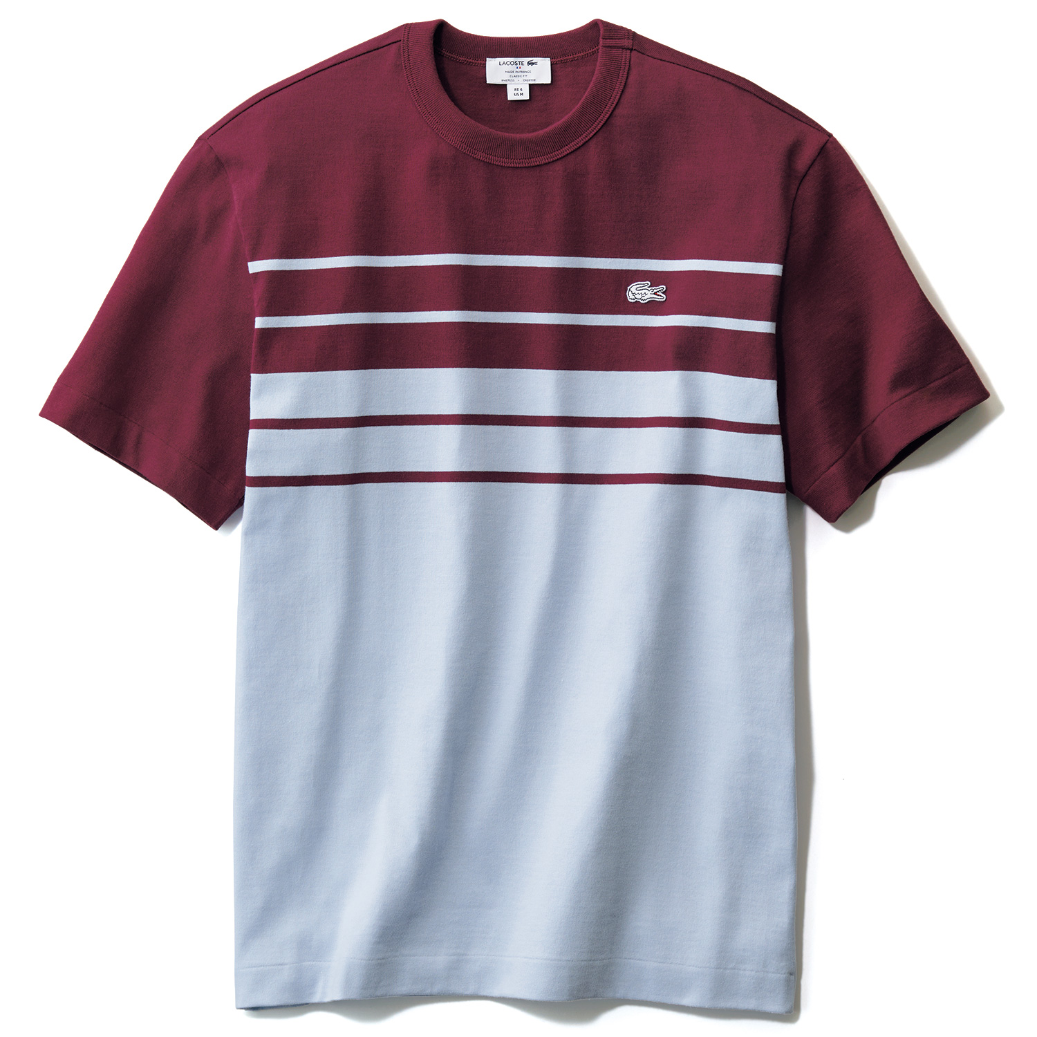 ラコステ メイドインフランス・テニスグラデーションTシャツ