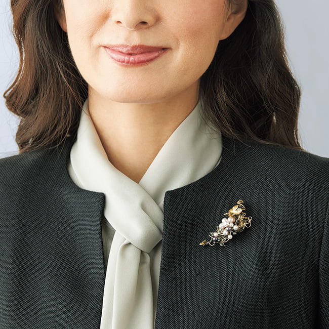 東京彫金「葡萄」