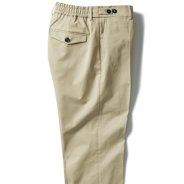 ストレッチコットン混パンツ