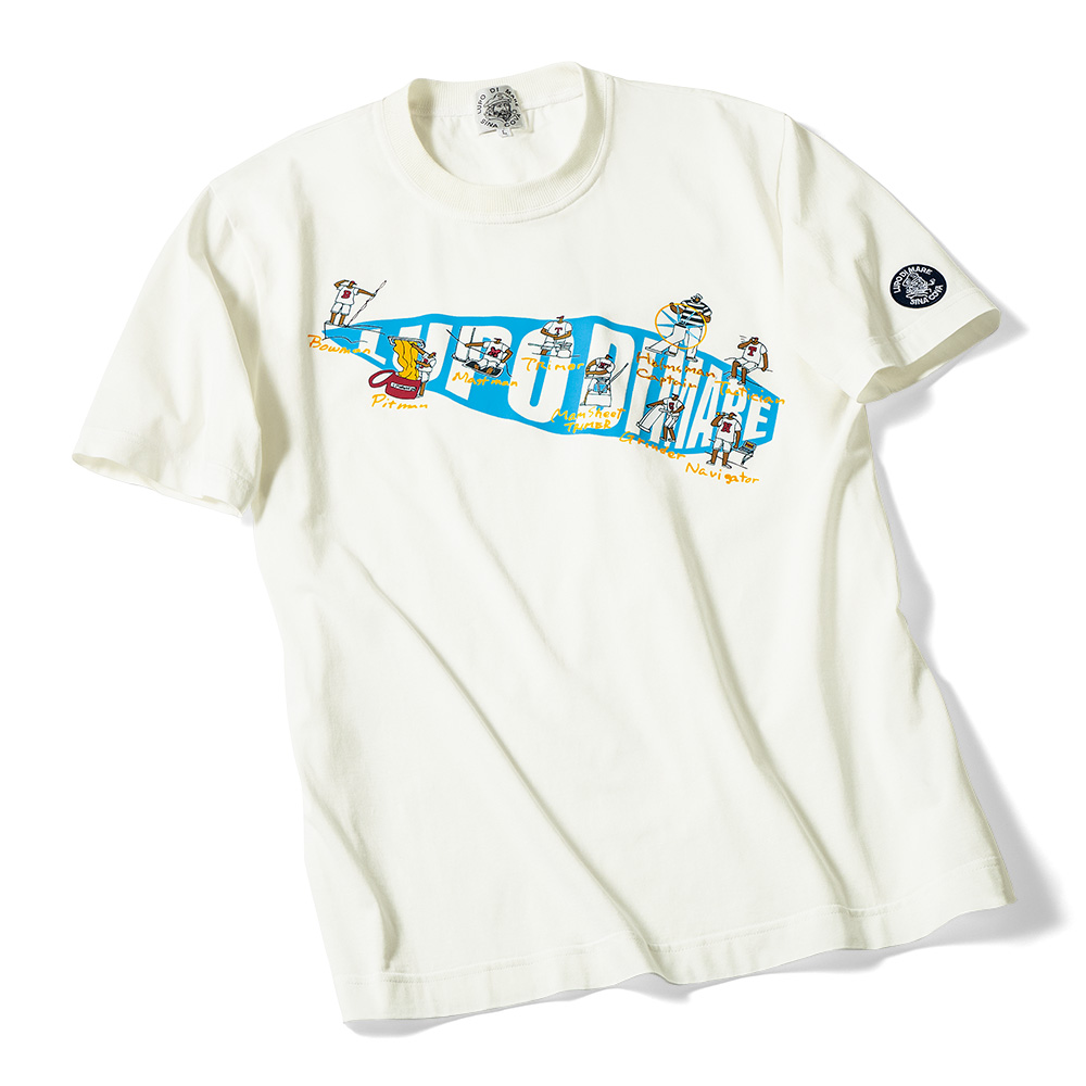 ハイゲージマリンTシャツ/アーカイブモチーフ
