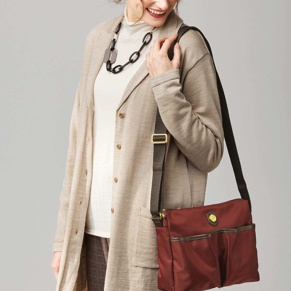 ウール2枚重ねセーター