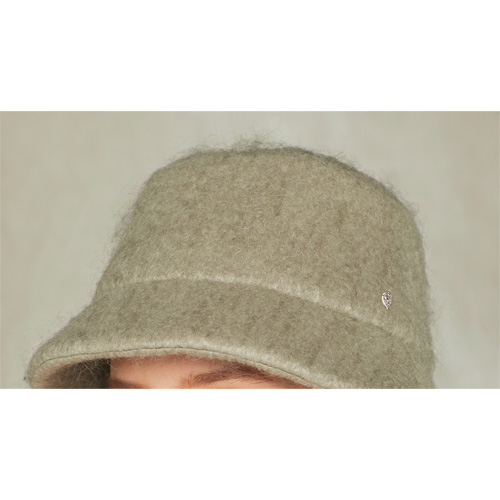 モヘヤ混ウールハット