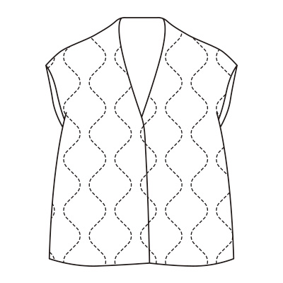 オニオンキルトベスト