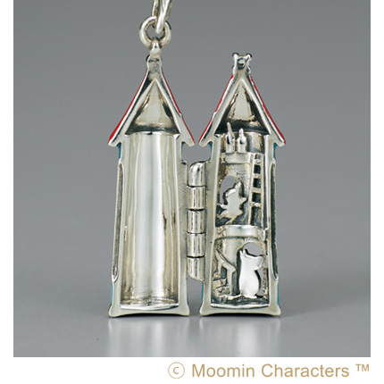 開閉式ペンダント／ムーミンやしき