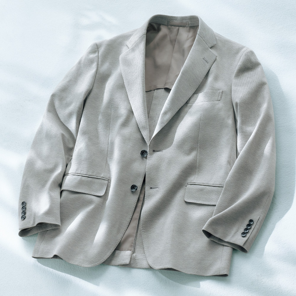 トップ染めサーフニット･テーラードジャケット