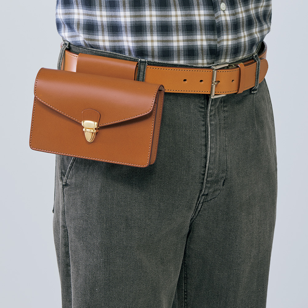 レザー･ベルトポーチ