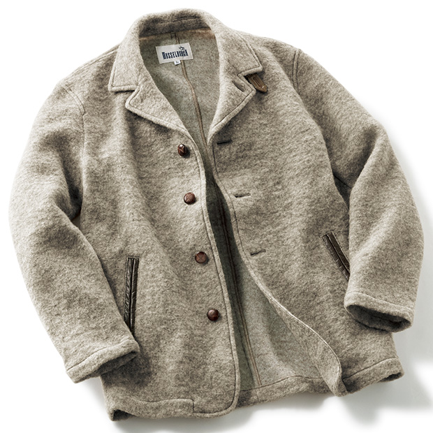 スライバーニット・ラウンジジャケット