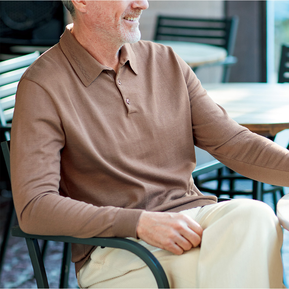 8on8 ニットポロ | gitedelafee.com