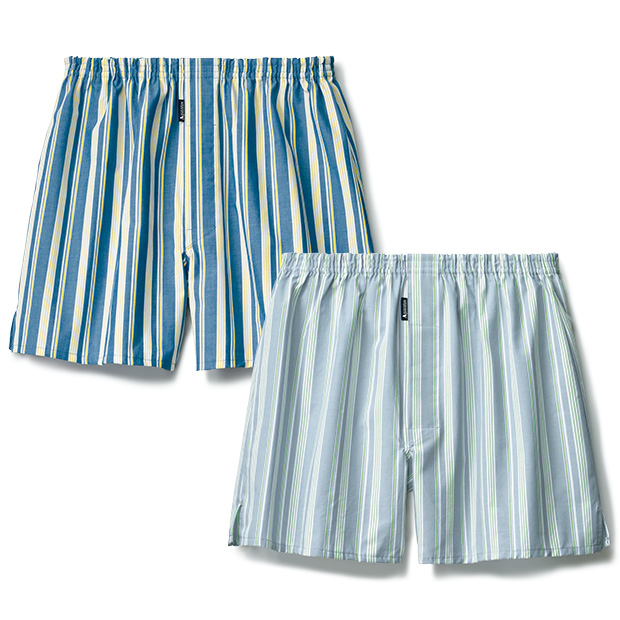 ストライプトランクス／2色セット