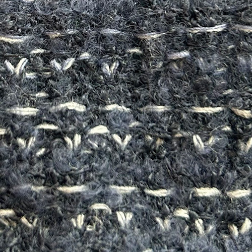 ステッチ風編み柄ベレー