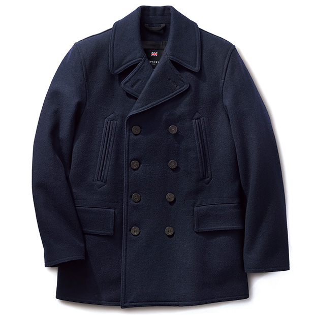 ウールメルトンピーコート／チャーチル