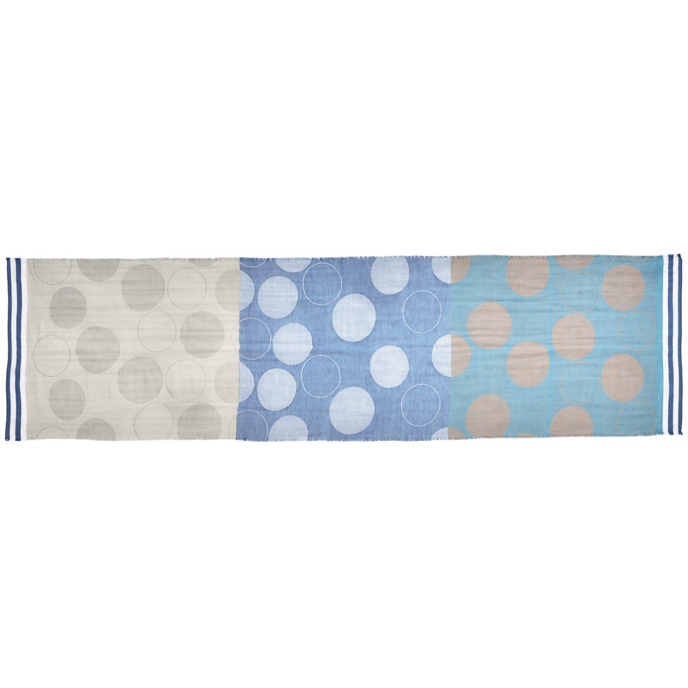 コットンシルクジャカードストール