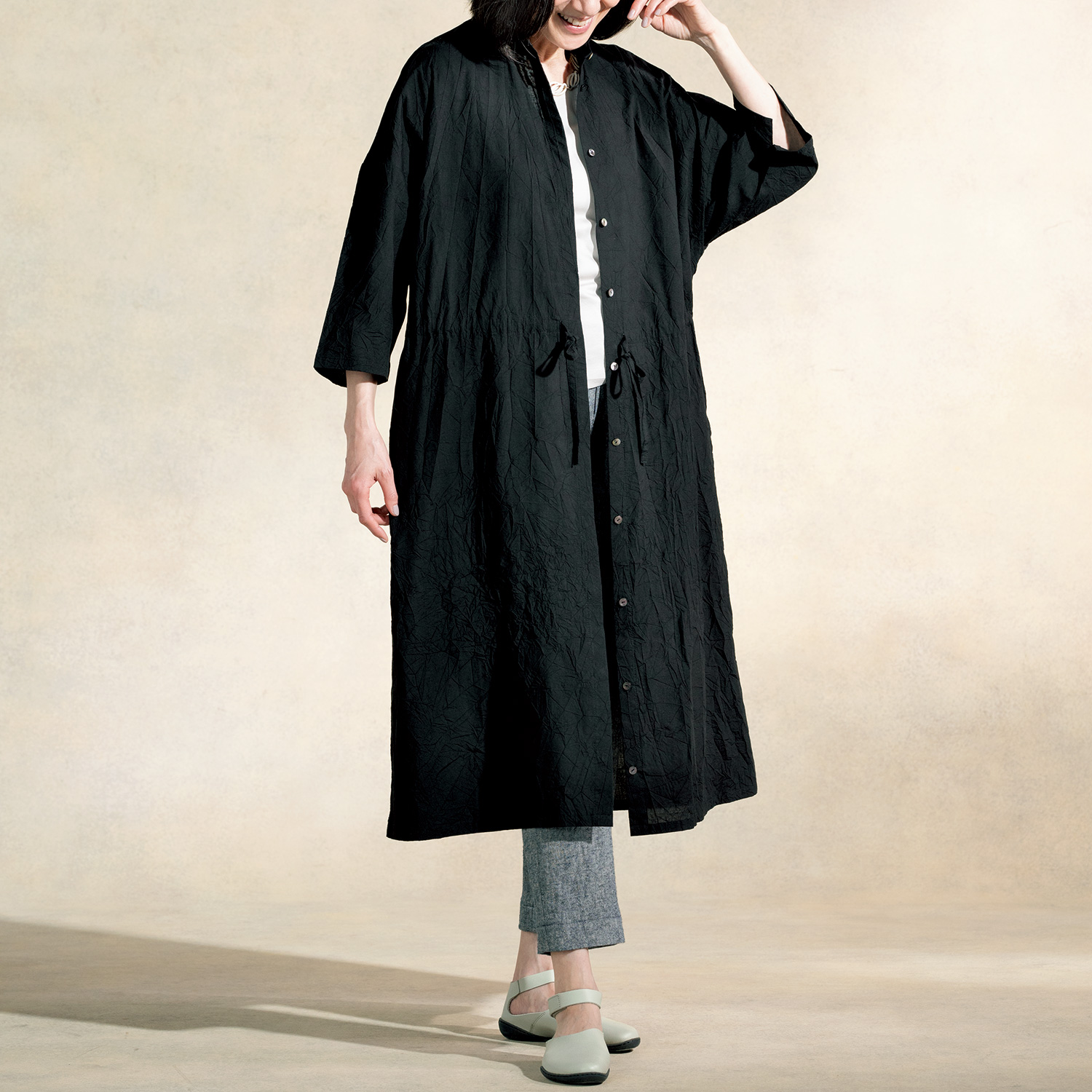 Pub コットンシャツワンピース ライトアップオンラインストア