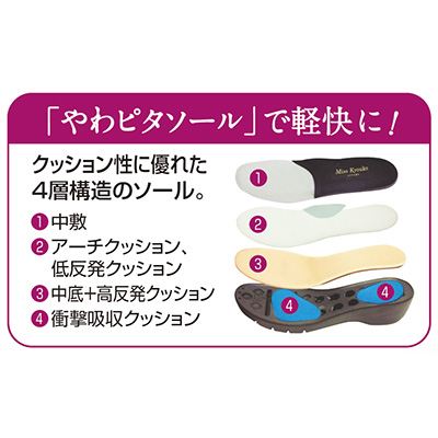 ストレッチコンビのお洒落スニーカー