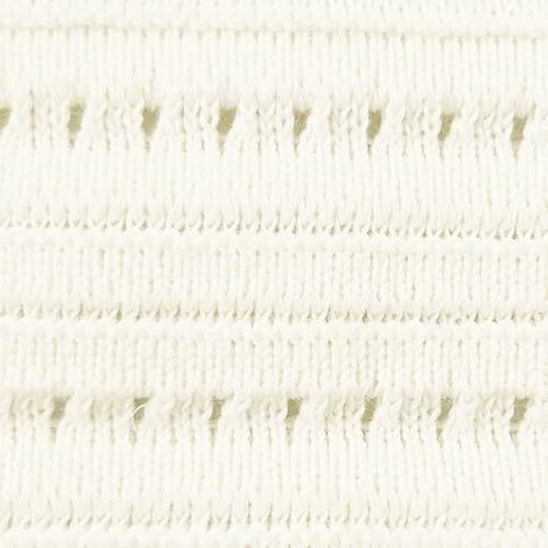 コットンリネンのニットボレロ